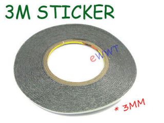 3M 3mm Adhesive Sticker Tape for Repair iPhone 3GS 4 4G LCD Touch 