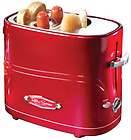   Retro Series Pop Up Hot Dog+Bun Toaster/Grill w/ Mini Tongs+Drip Tray