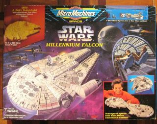MICROMACHINES Millenium Falcon MISB STAR WARS TOYS SEALED NEW