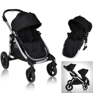 Baby Jogger City Select 2012 Double with 2nd seat kit, Onyx