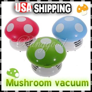 Cute Mini Mushroom Keyboard PC Desk Desktop Laptop Dust Collector 