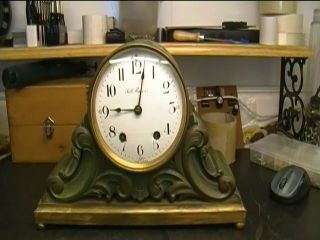 Clock Repair DVD Video   Repairing the Seth Thomas 48 R Mantel Clock