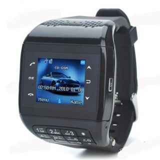   Fashion UNLOCKED Touch DUAL SIM GSM WATCH CELL PHONE SPY CAMERA 