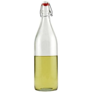   Rocco Giara Clear Glass Swing Top Bottle   33.75 oz   Drinks, Vinegar