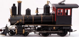   On30 Scale Train 4 4 0 DCC Equipped Black w Graphite Smoke Box 28303