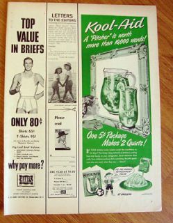 1950 Kool Aid Ad Pitcher is worth more 10,000 Words