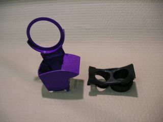 DYSON DC04 DC07 DC14 SIDE VALVE HOLDER & PLATE PURPLE GENUINE PART