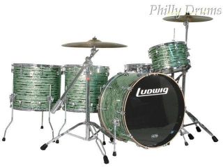 LK7124KX Ludwig Keystone Series 4 Pc Shell Drum Kit Colors Below