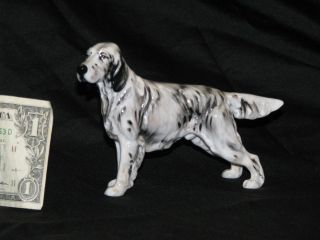 Royal Doulton English Setter Dog HN1051 Figurine Small EUC 3 7/8 H no 