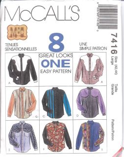western shirt patterns in Sewing Patterns