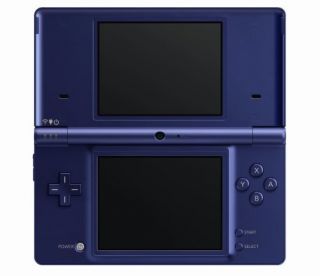 Nintendo DSi Metallic Blue Handheld System 30 day money back 