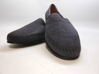 David Eden Loafers Eggplant color Size 16M New Italian Made