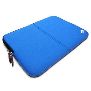 Blue Slim Sleeve Soft Case Asus Eee Pad Slider 10.1 SL101 A1 SL101 B1 
