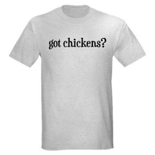 got chicken? CHICKENS FARM FUNNY egg farmer farmville T SHIRT