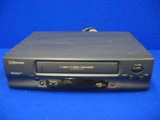 Emerson EV868 4 Head VCR VHS Video Cassette Player