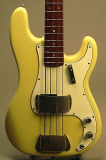 1965 Fender Precision P Bass w/OHSC Re fin, Re fret 8lbs 1oz Brian 