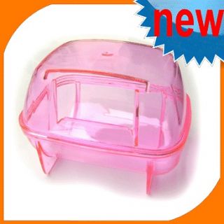 Mice Pet Gerbille Hamster Bath Room Case Cage Box New
