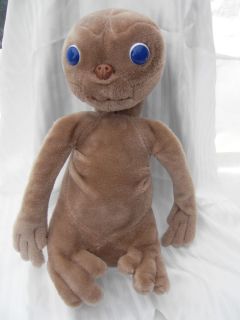 1982 ET E.T. Extra Terrestrial Plush Doll Vintage 16 KAMAR UNIVERSAL 