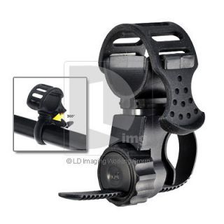 360° Bike Bicycle Mount Holder Clamp Cycling Torch Clip for LED Light 