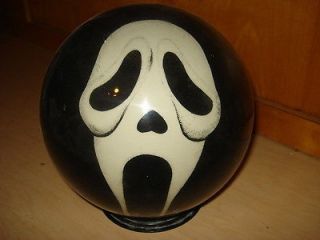 Ebonite OPTYX Scream Mask Ghost Face Bowling Ball 16 LBS