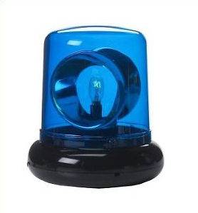 Party Disco Fever Police Beacon Signal Lights (Blue)