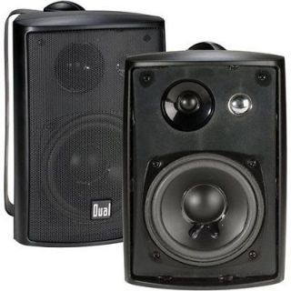 NEW Dual LU43PB Indoor/Outdoor Speakers (Black)