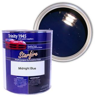 Gallon Midnight Blue Acrylic Lacquer Auto Paint