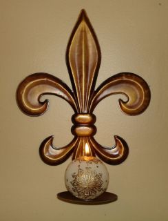 Fleur De Lis Candle Holder in Candle Holders & Accessories