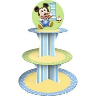Mickey Mouse 1st Birthday Cupcake Stand Party Supplies