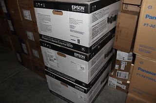 New Epson PowerLite Home Cinema 5010 EH TW9000 LCD 3D 1080P Projector