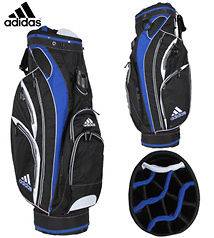  APPROACH CART BAG GOLF BAG BLACK/BLUE/WHITE NEW & FREE GROUND SHIPPING