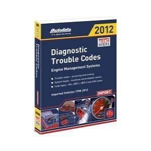 Autodata 12 350 2012 Import Diagnostic Trouble Codes Manual