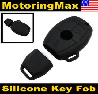   Remote Smart Key Soft Silicone Key Fob Case Holder Cover C E S M Class