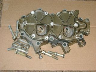 1976 Johnson Evinrude 35 hp outboard CYLINDER HEAD used p/n 319407