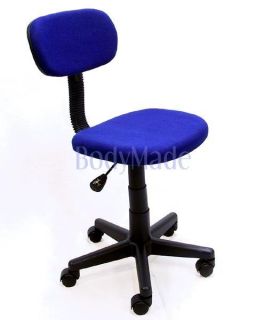 New Blue Fabric Executive Desk Office Chair w Swivel