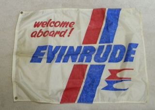 42 Evinrude Outboard Inboard Boat Motor Dealership Showroom Banner 