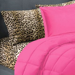 pink leopard print bedding in Bedding