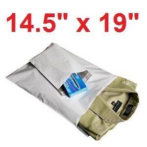 20 14.5x19 WHITE POLY MAILERS SHIPPING ENVELOPES BAGS