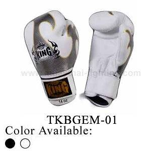 New Top King Gloves Empower Creativity TKBGEM 01 White