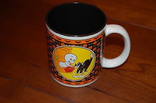 Vintage Casper The Friendly Ghost Coffee cup mug 1986 Halloween with 