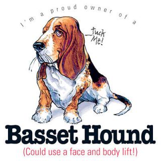   Tshirt Basset Hound Could Use A Face & Body Lift Puppy Pet Paw Canine