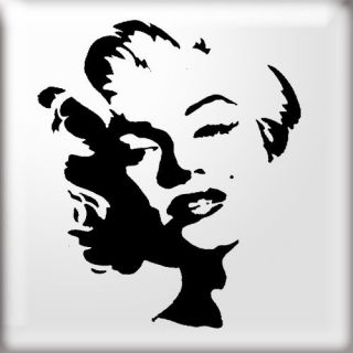 Stencils, Marilyn Monroe stencil, reusable stencil, not a vinyl 