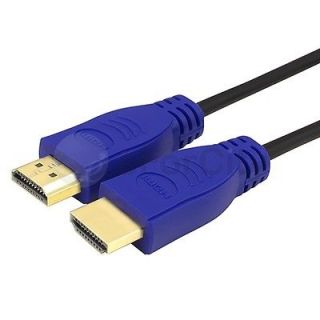 15Ft 4.5m Blue 1.4 HDMI Cable Ethernet 3D 1080p M/M For Bluray 3D DVD 