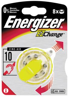 Energizer Ez Change Size 10 Hearing Aid Battery Dispenser [818365]