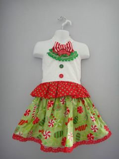 New pageant casual holiday christamas candy wear OOC 3T