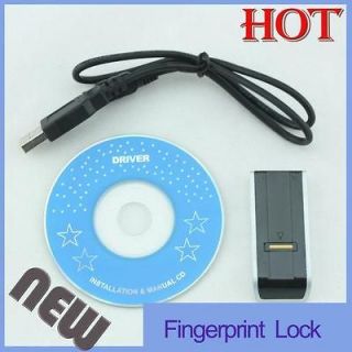 New Cheap USB Biometric Fingerprint Reader Password Lock Security For 