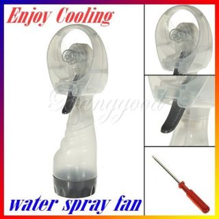   Mini Water Spray Cooling Cool Fan Mist Sport Beach Camp Travel