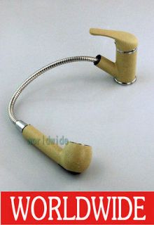 Spray Painting Pull out Kitchen Sink Brass Mixer Tap Faucet lw 530m
