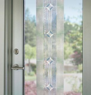   Etched Glass Decorative Window Film Vinyl Static Cling Films