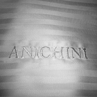   Egyptian Cotton Italian Made Anichini Twin XL Flat Sheet Brand New